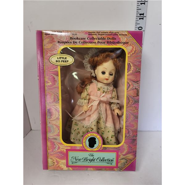 New in Box Bookcase Collectable Dolls the New Bright Collection Little Bo Peep