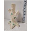 Image 2 : Belleek Shamrock Tree Trunk Spill Vase