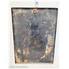 Image 2 : Interesting Gold Etched Middle Eastern | Homeland Picture on Black Metal