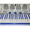 Image 2 : Beautiful Blue & White Accordion with Case