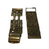 Image 2 : Gents 14kt yellow gold watch link bracelet in 3 pieces wt. 25.3gr