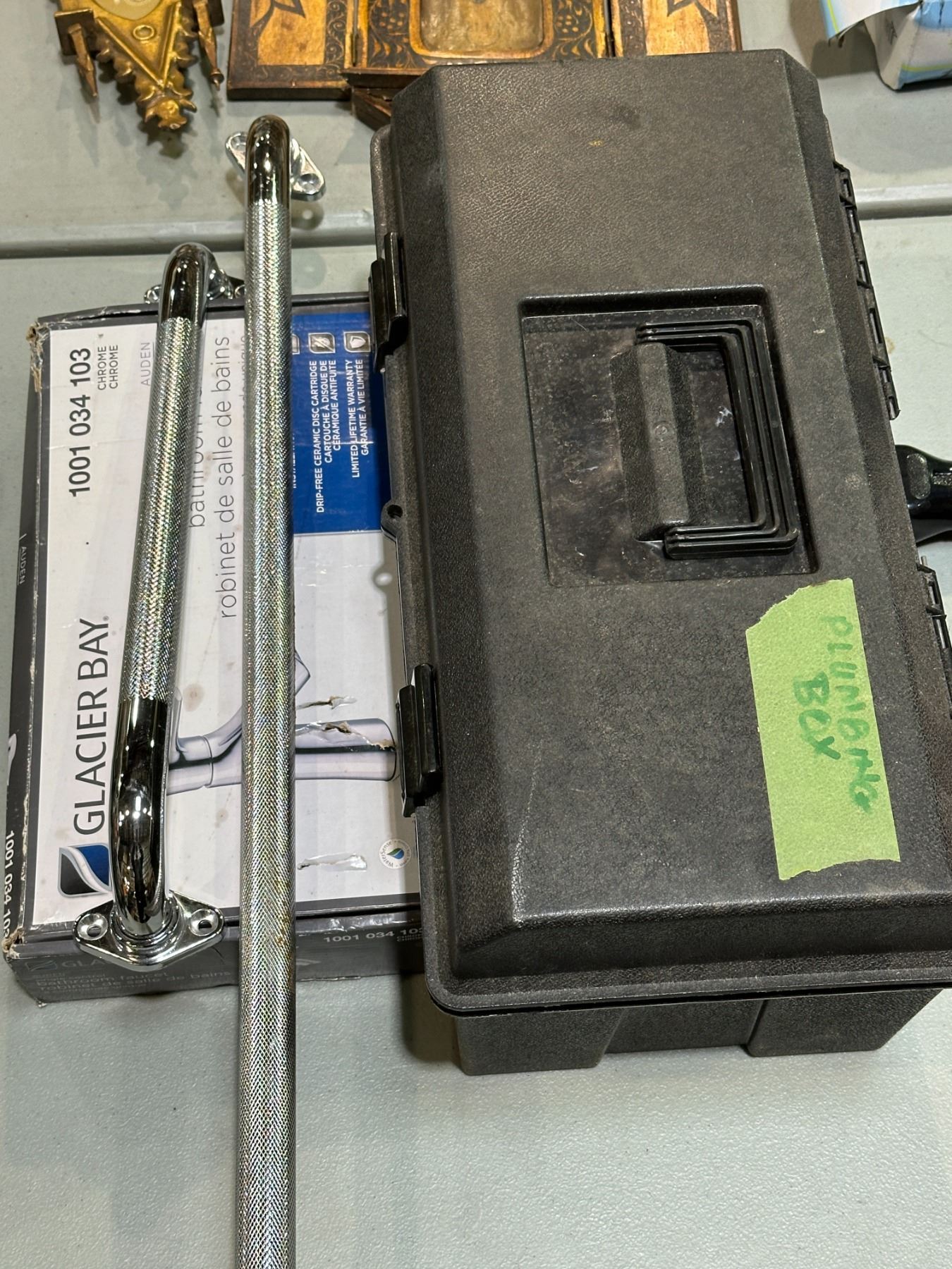 Group lot - Glacier Bay bathroom faucet - x2 handicap washroom handles ...