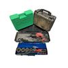 Image 1 : Group lot - Tool box w/ Milwaukee heavy duty hammer drill - Pipe threader type Q74 set - Empty Pelic
