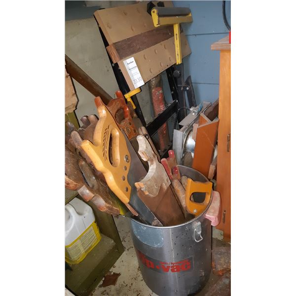 Bench, Saws, Dolly B