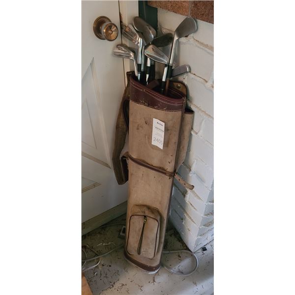 Golf Bag & Clubs B