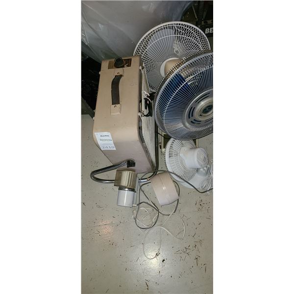 Optimus & Hamilton Beach Fans B