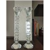 Image 2 : Candle holders, crystal pillar A