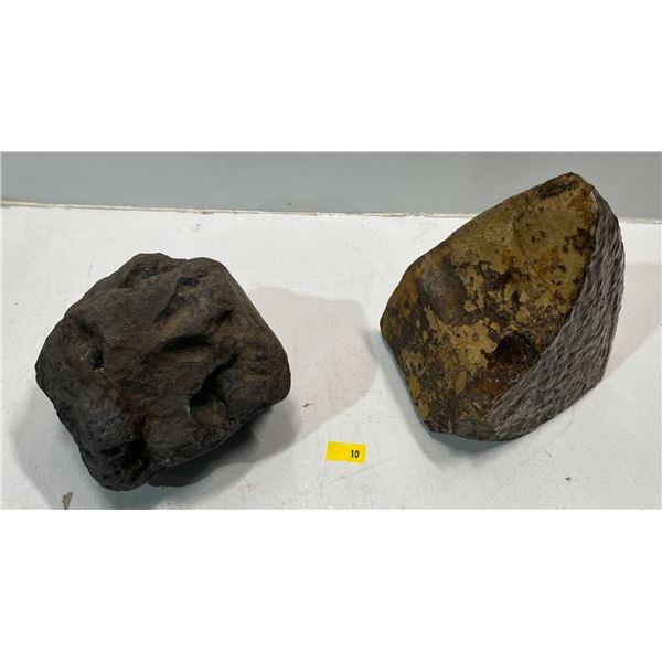 Ammolite and "Meteorite"