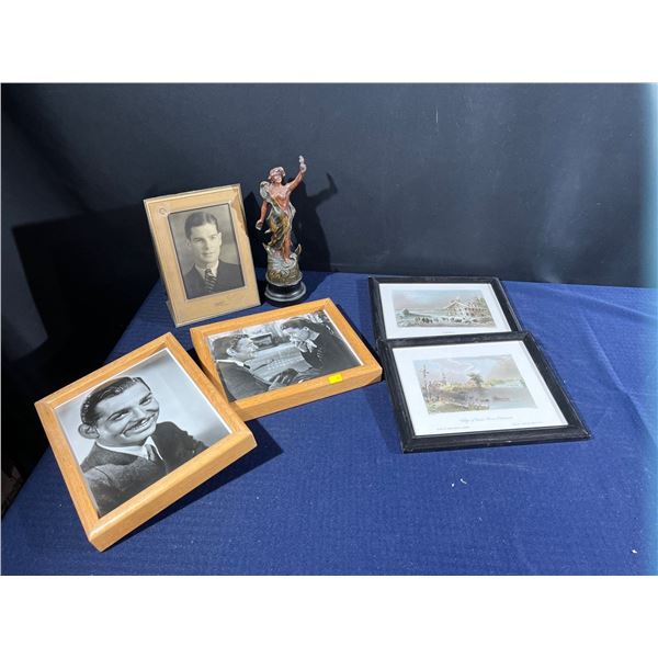 Victory Statue 1ft & Framed Gone With The Wind Prints