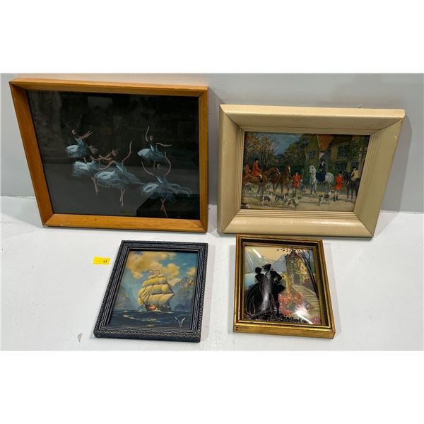 Collection of Small Framed Wall Decor