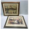 Image 1 : Nickolas Hornyansky Prints "Lower Fort Garry" & "Port Royale Habitation" 16Wx13H