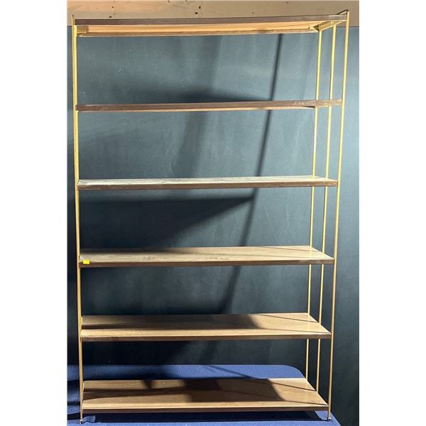 Open Metal Shelving 37wx9dx58h