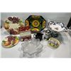 Image 1 : Decorative Ceramic/Glass Plates & Bowls, and more