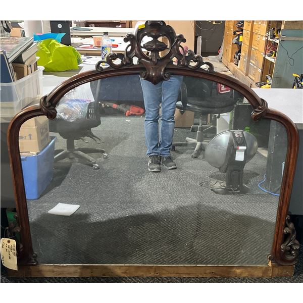 Vintage Solid Wood Vanity Mirror 51Wx43H (dresser not included)