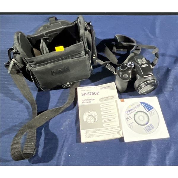 Olympus Digital Camera model SP507UZ with case