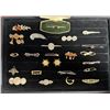 Image 1 : Collection of "Bar Pin" Brooches