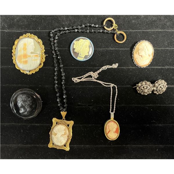 Collection of Cameo Jewelry
