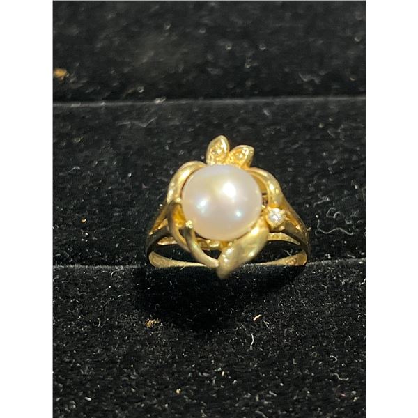 Semi-Precious Gem 14K Gold Ring 2.16g total weight