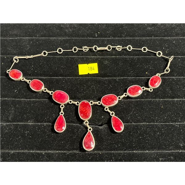 Thai Ruby Necklace