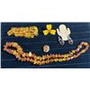 Image 1 : Collection of Amber Jewelry