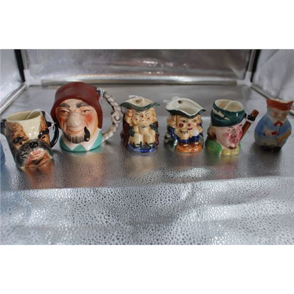 Misc. Toby Style Mini Mugs