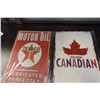 Image 1 : 2 New Metal Signs