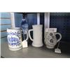 Image 1 : 3 Vintage Beerstein
