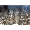 Image 3 : Misc. Vintage Smokey Grey Glass Stemware
