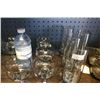 Image 6 : Misc. Vintage Smokey Grey Glass Stemware