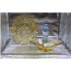 Image 1 : 2 Amber Glass Serving Bowls