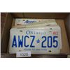 Image 1 : Misc. Vintage Licence Plates