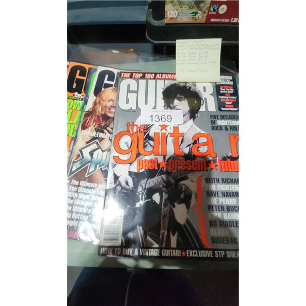Misc. Guitar Magazines