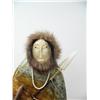 Image 2 : Soapstone hunter by Michael Scott 16" tall, 532f (2)