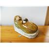 Image 1 : Soapstone otter by Michael Scott 12" long, 5" wide (2)
