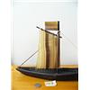Image 2 : 14" baleen boat with white sail by Joe Tegoseak ca. 1950 (2)
