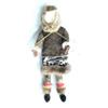 Image 1 : 19" ivory faced doll by Maria Anariak of Togiak, Alaska with inset baleen eyes (2)