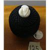 Image 1 : 3-1/2" baleen basket by Carl Hank with walrus head finial (2)