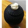 Image 3 : 3-1/2" baleen basket by Carl Hank with walrus head finial (2)