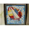 Image 4 : Lot of 6 pictures: 2 original water colors by Benjamin Downs, print by Kathleen Lynch, original by S