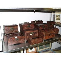 Lot of 15 jewelry boxes (8888)