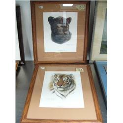 2 prints by Charles Frace (2)