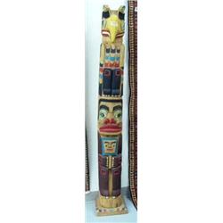 Alaska style totem, 61" tall- imported (114)