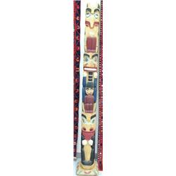 Alaska style totem, 71-1/2" tall- imported (114)