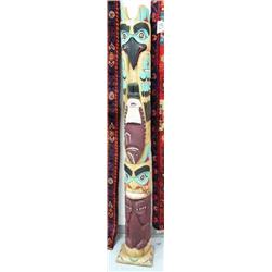 Alaska style totem, 65-3/4" tall- imported (114)