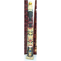 Alaska style totem, 72" tall- imported (114)