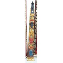 Alaska style totem, 71-1/2" tall- imported (114)