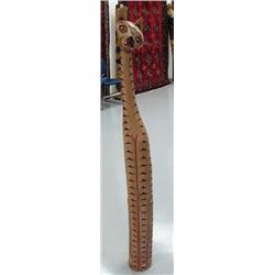 Tall wooden cat 59-1/2" tall (2)