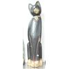 Image 1 : Egyptian cat- wooden- 38-1/2" tall (2)