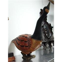 Goose- wooden- 26-1/4" tall (2)