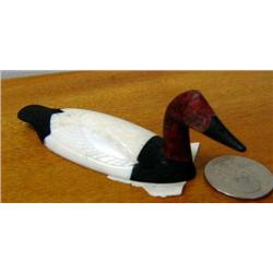 CHOICE on 5 birds by Al Mayac approx. 4": Canvas back (2)